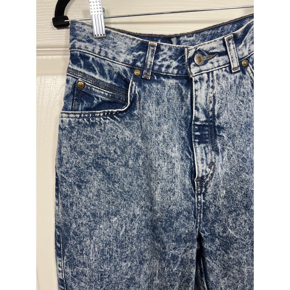 1980s Vintage Levi's 900 Series Acid Wash Jeans High Rise Zip Ankle Yoke VTG - Picture 3 of 10